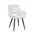 Eetkamerstoel_Fer_58x57x87_Cm_Ecru_Boucle_Perspectief