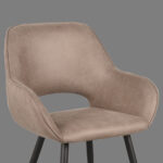 Eetkamerstoel_Fer_58x57x87_Cm_Micro_Suede_Taupe_Detail