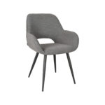 Eetkamerstoel_Fer_Grijs_Boucle_59x57x87_Cm_Perspectief