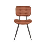 Eetkamerstoel_Gus_Cognac_Microvezel_49x60x87_cm_Voorkant