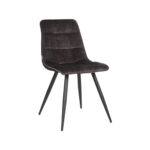Eetkamerstoel_Jelt_Antraciet_Velours_45x56x85_cm_Perspectief