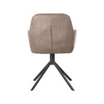 Eetkamerstoel_Joy_58x63x83_Cm_Taupe_Micro_Suede_Achterkant