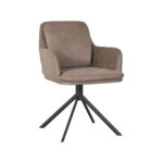 Eetkamerstoel_Joy_58x63x83_Cm_Taupe_Micro_Suede_Perspectief