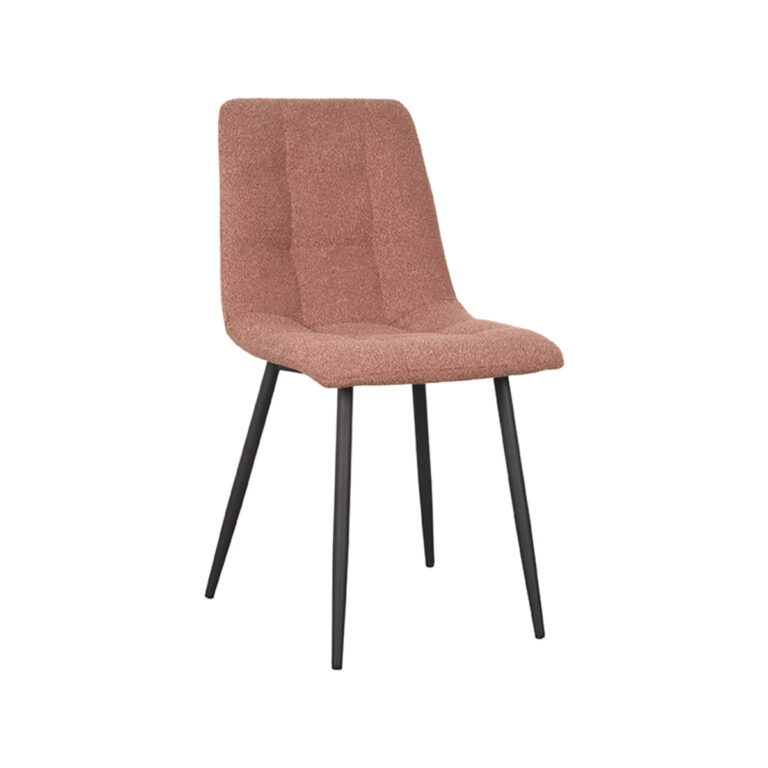 LABEL51 Eetkamerstoel Juul - Terra - Boucle - Black Frame