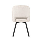 Eetkamerstoel_Lewis_52x58x84_Cm_Creme_Elegance_Achterkant