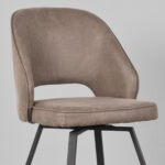 Eetkamerstoel_Lewis_52x58x84_Cm_Taupe_Micro_Suede_Detail