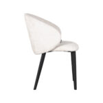 Eetkamerstoel_Logan_57x62x84_Cm_Creme_Elegance_Zijkant