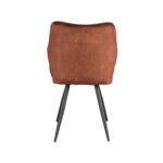 Eetkamerstoel_Noud_Rust_Velours_Achterkant