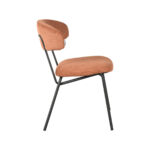 Eetkamerstoel_Zack_Rust_Ribcord_53x59x79_cm_Zijkant
