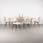 Eettafel_Ines_240x110x76_Cm_Naturel_Eikenhout_Setting