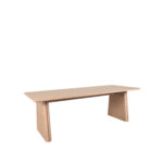 Eettafel_Jule_210x100x75_cm_Naturel_Eikenhout_Perspectief