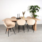 Eettafel_Jule_240x100x75_cm_Naturel_Eikenhout_Setting