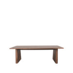 Eettafel_Jule_240x100x75_cm_Walnoot_Eikenhout_Voorkant