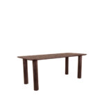 Eettafel_Lucy_200x90x76_Cm_Espresso_Mangohout_Perspectief_EDIT