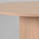 Eettafel_Oliva_130x130x75_cm_Naturel_Eiken_Detail