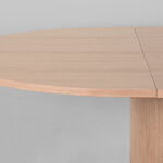 Eettafel_Oliva_150x130x75_Cm_-Uitschuifbaar_50_Cm_Naturel_Eikenhout_Detail