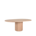 Eettafel_Oliva_150x130x75_Cm_-Uitschuifbaar_50_Cm_Naturel_Eikenhout_Perspectief