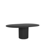 Eettafel_Oliva_150x130x78_Cm_-_Uitschuifbaar_50cm_Zwart_Eikenhout_Perspectief