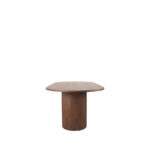 Eettafel_Oliva_240x110x75_Cm_Walnoot_Eikenhout_Zijkant