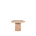 Eettafel_Oliva_240x120x75_cm_Naturel_Eikenhout_Zijkant