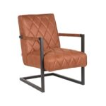 Fauteuil_Denmark_Cognac_Microvezel_62x80x86_cm_Perspectief