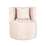 Fauteuil_Evy_65cm_Naturel_Velours_Voorkant