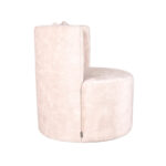 Fauteuil_Evy_65cm_Naturel_Velours_Zijkant