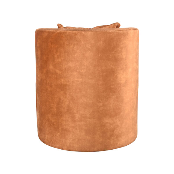 Fauteuil_Evy_65cm_Oker_Velours_Achterkant