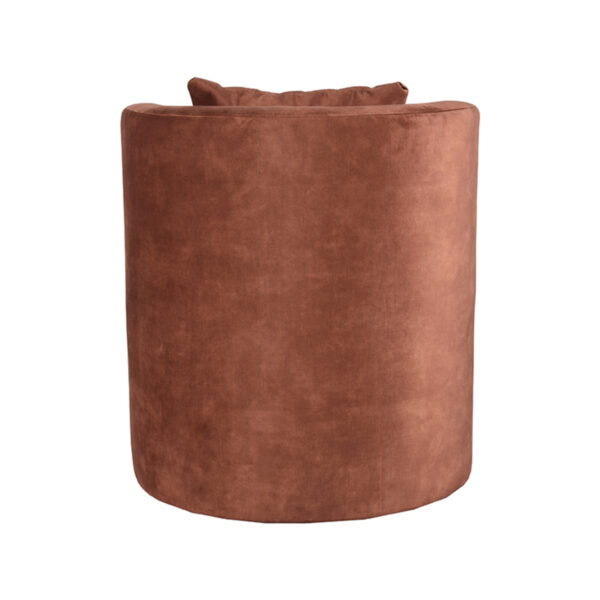 Fauteuil_Evy_65cm_Rust_Velours_Achterkant
