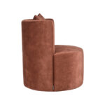 Fauteuil_Evy_65cm_Rust_Velours_Zijkant