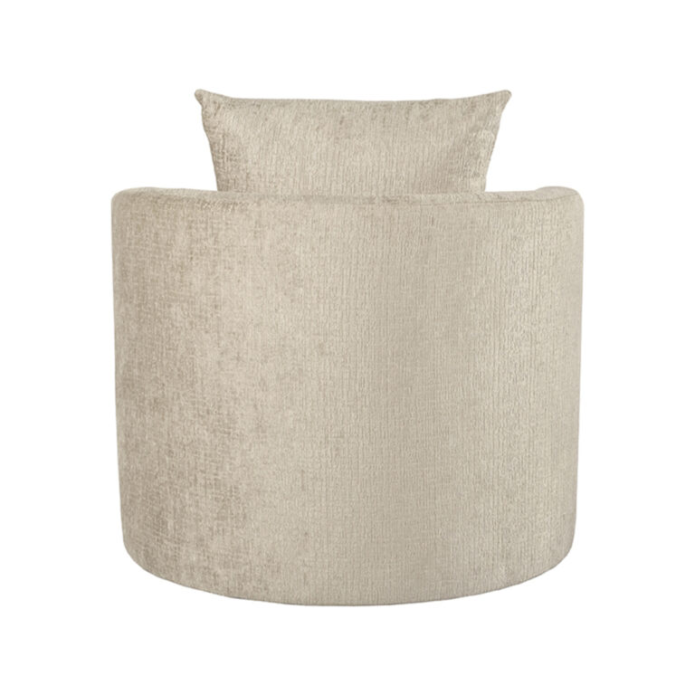 LABEL51 Fauteuil Evy - Beige - Elegance - 90 cm