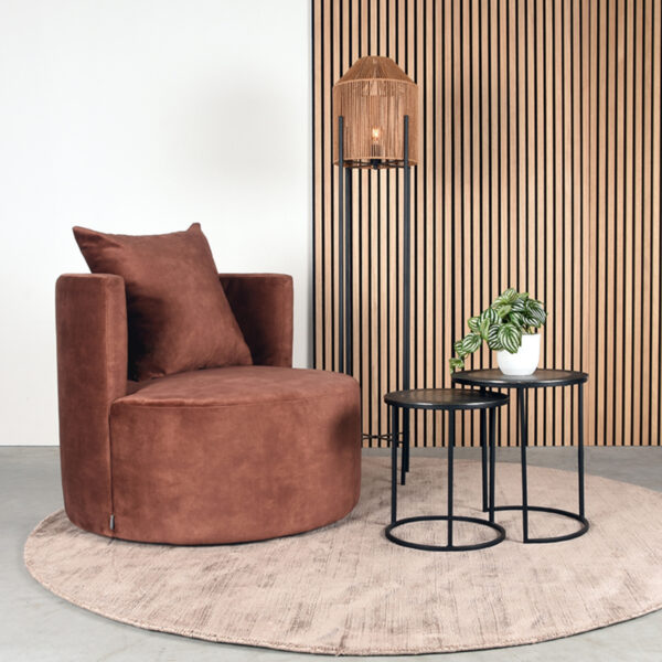 Fauteuil_Evy_90cm_Rust_Velours_Setting_1
