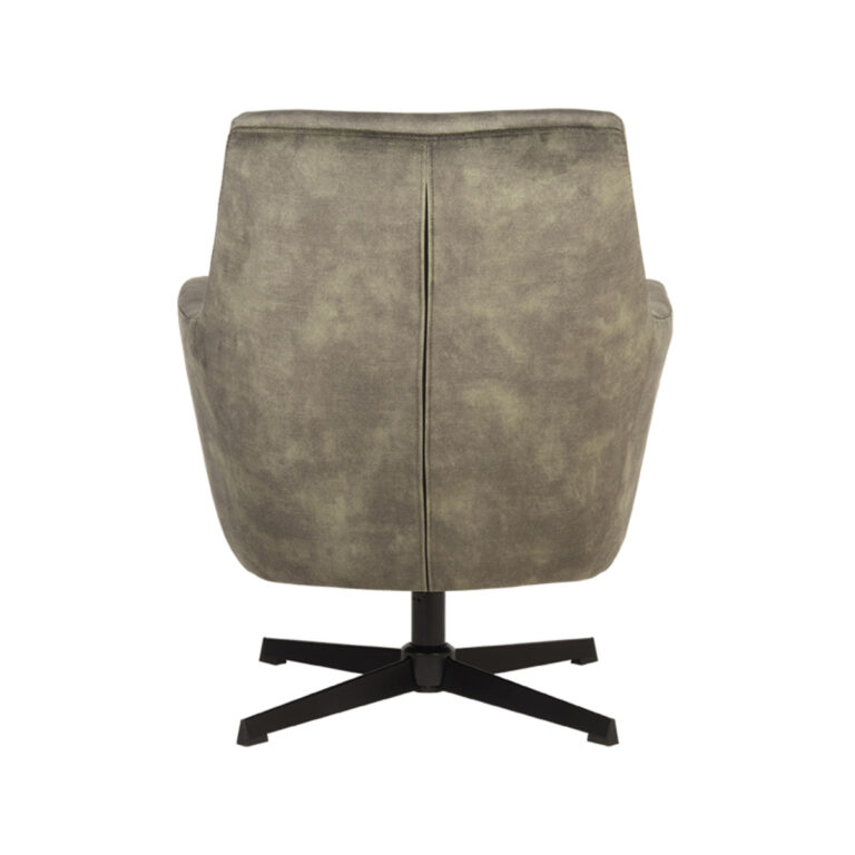 LABEL51 Armchair Toby - Hunter - Velvet - One Size