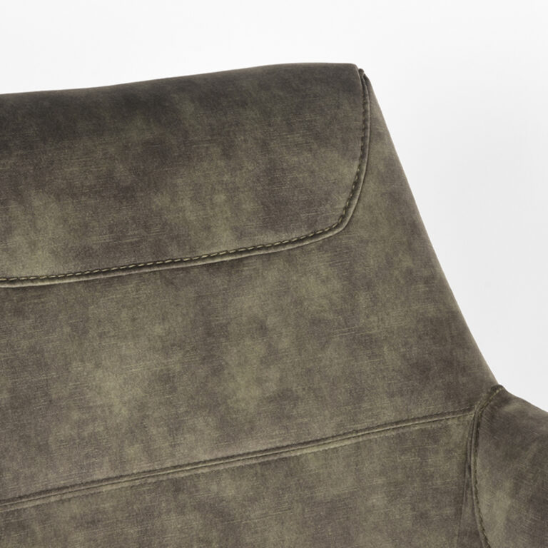 LABEL51 Armchair Toby - Hunter - Velvet - One Size