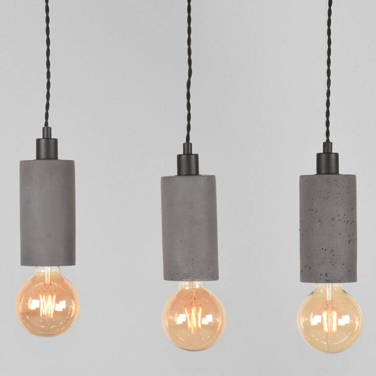 LABEL51 Hanglamp Fresco - Concrete - Beton - 5-Lichts