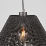 Hanglamp_Ibiza_Diamond_1-Lichts_Zwart_25x25x150_Cm_Detail