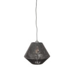 Hanglamp_Ibiza_Diamond_1-Lichts_Zwart_25x25x150_Cm_Voorkant2