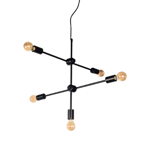 Hanglamp_Stilo_70x70x70_Cm_Zwart_Metaal_Perspectief1
