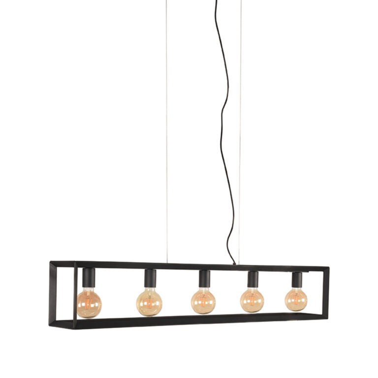 LABEL51 Hanglamp Tetto - Zwart - Metaal - Hanglamp