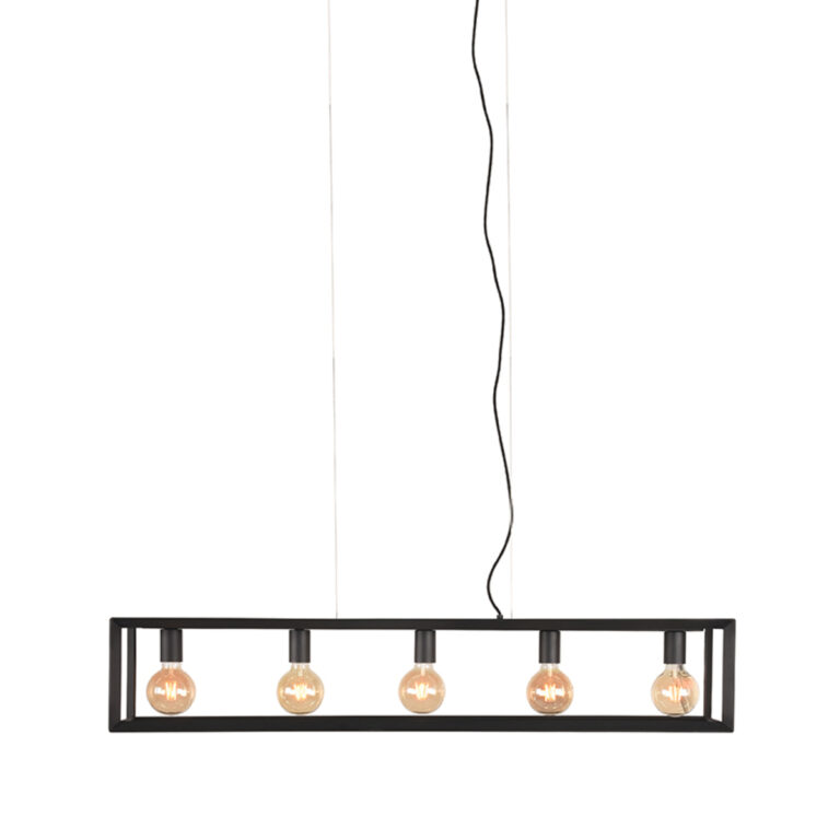 LABEL51 Hanglamp Tetto - Zwart - Metaal - Hanglamp