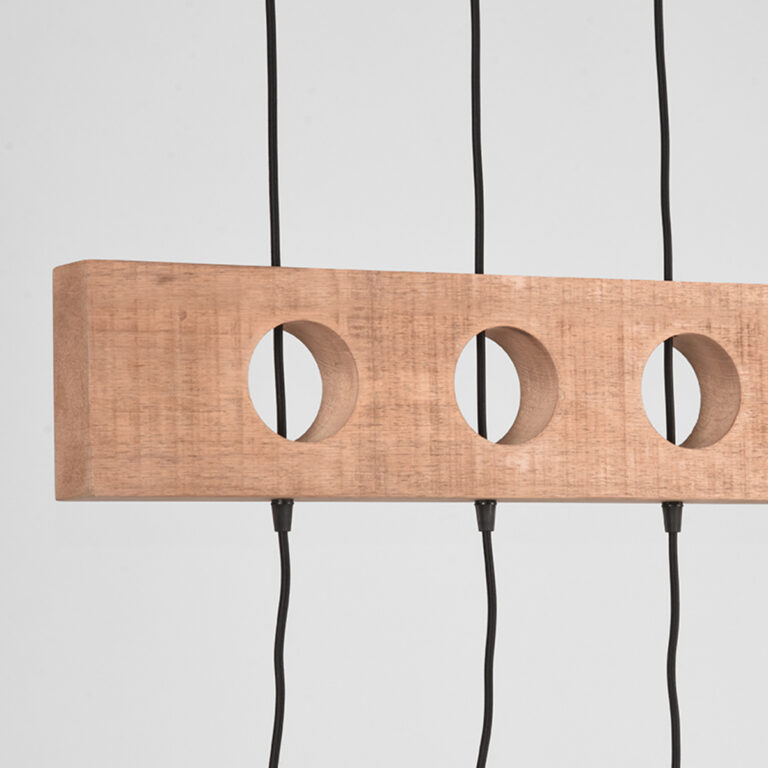 LABEL51 Hanglamp Timber - Zwart - Metaal