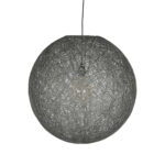 Hanglamp_Twist_Grijs_Vlas_55x55x55_cm_Voorkant