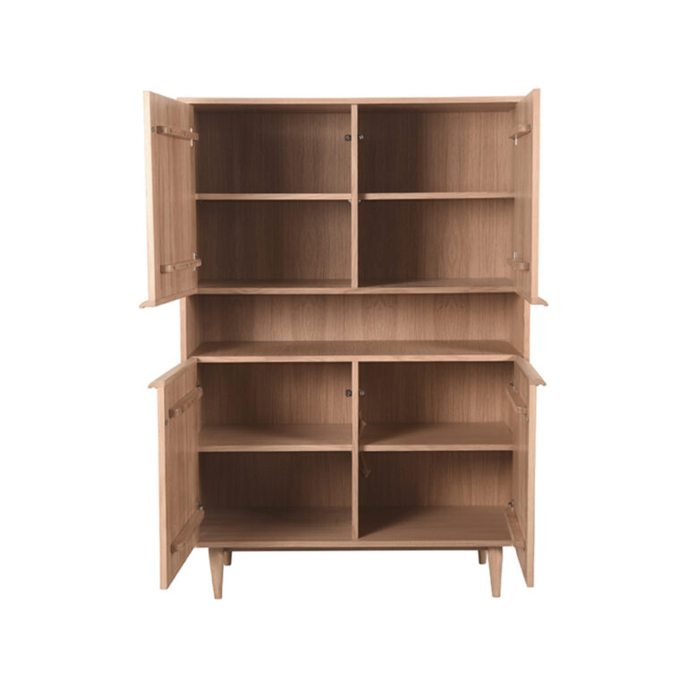 LABEL51 Bergkast Jule - Naturel - Eiken - Hoge Kast