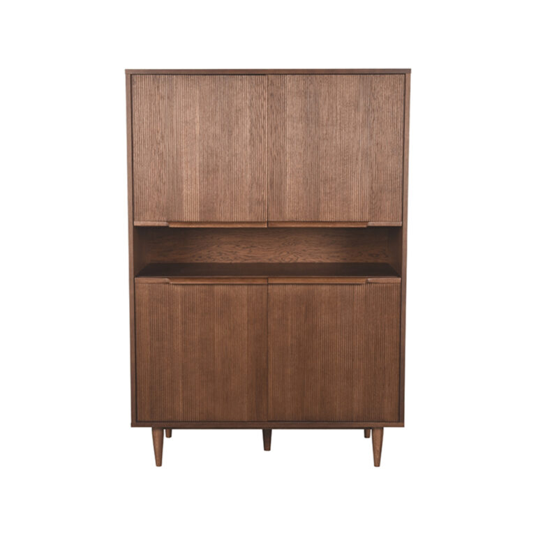 LABEL51 Armoire de rangement Jule - en noyer - en chêne - Armoire Haute