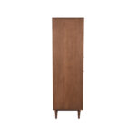 Hoge_Kast_Jule_110x49x158_Cm_Walnoot_Eikenhout_Zijkant