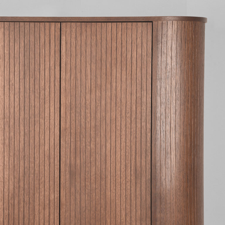 LABEL51 Bergkast Oliva - Walnoot - Eiken - Hoge Kast