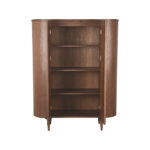 Hoge_Kast_Oliva_105x47x158_Cm_Walnoot_Eikenhout_Voorkant2