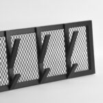 Kapstok_Gruff_Zwart_Metaal_80x9x22_cm_Detail