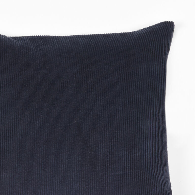 LABEL51 Sierkussen Rib - Navy - Katoen - One Size