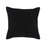 Kussen_Rib_Zwart_Katoen_45x45_cm_Voorkant